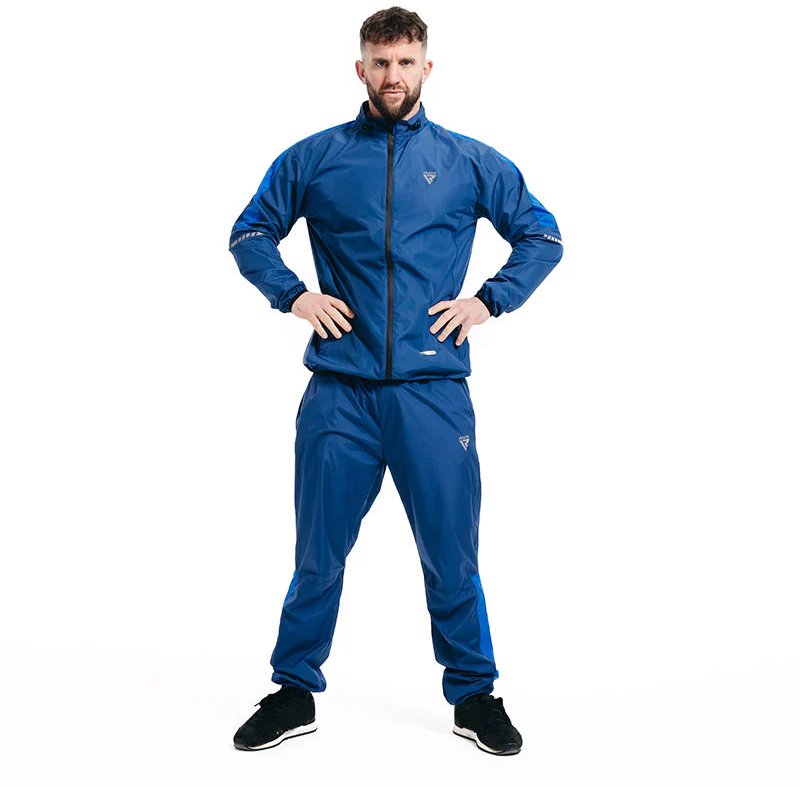 RDX Saunový oblek SAUNA SUIT C1, modrý XL