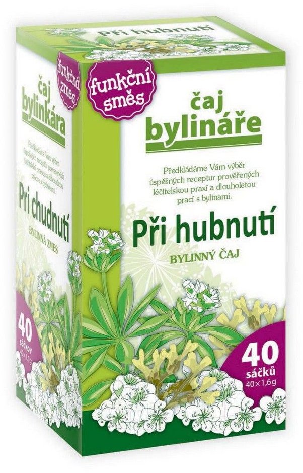 Čaj bylinkára Pri chudnutí 40× 1,6 g