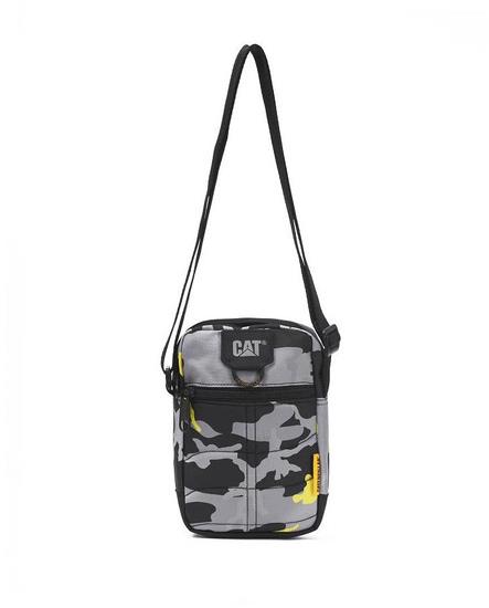 CAT Crossbody taška Millennial Classic Rodney sivá maskáčová