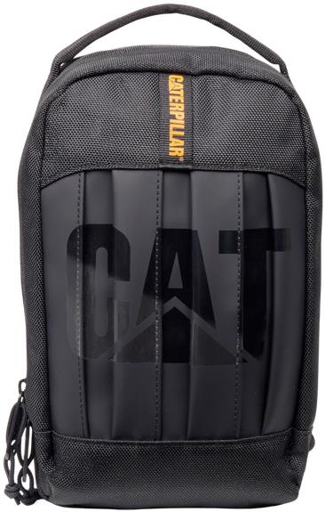 CAT Crossbody taška Tech United čierna