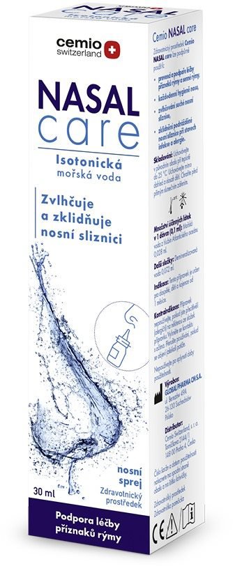 Cemio Izotonická morská voda Nasal Care, 30 ml