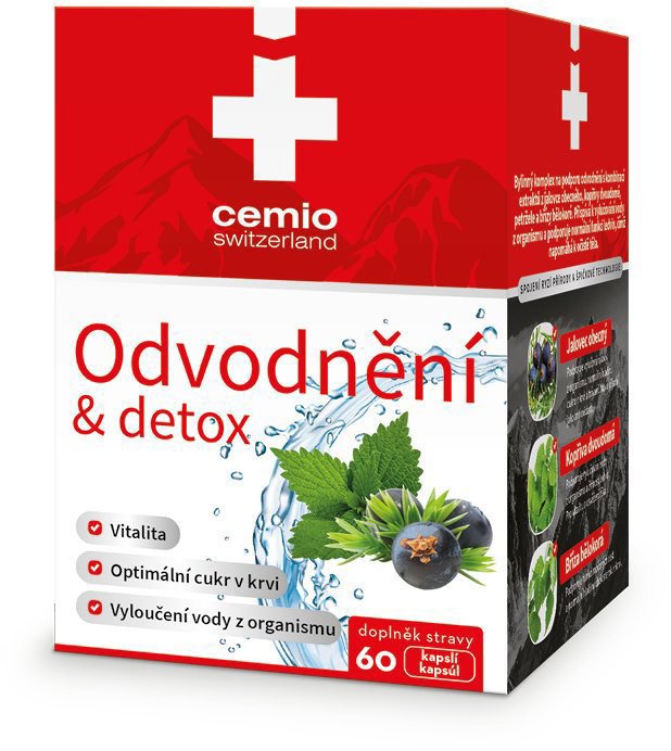 Cemio Odvodnenie & detox 60 kapsúl