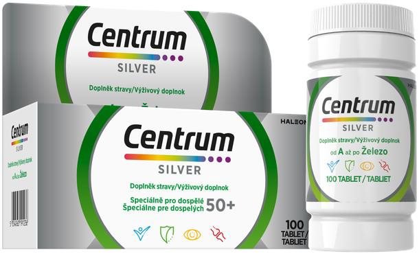 Centrum Multivitamín Silver 50+ 100 tabliet