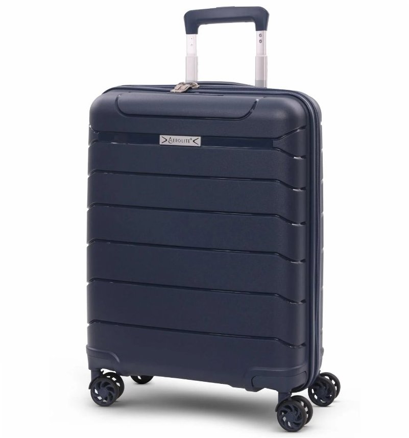 AEROLITE Kabínový kufor T-155 S, tmavomodrý