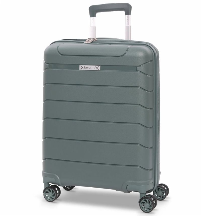 AEROLITE Kabínový kufor T-155 S, zelený