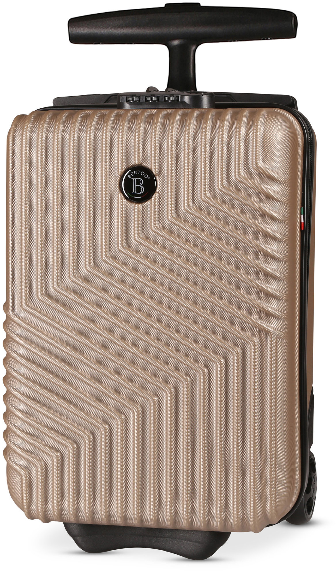 Bertoo Milano Kufor pod sedadlo pre Ryanair, 18 l, champagne