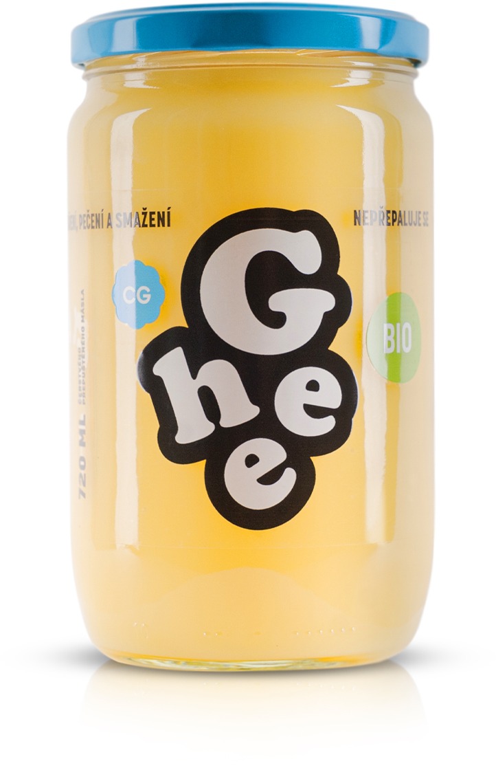 České ghíčko BIO Prepustené maslo ghí 720 ml