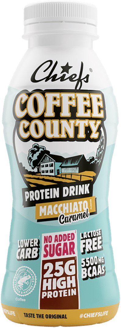 Chiefs Proteínový nápoj 330 ml coffe county