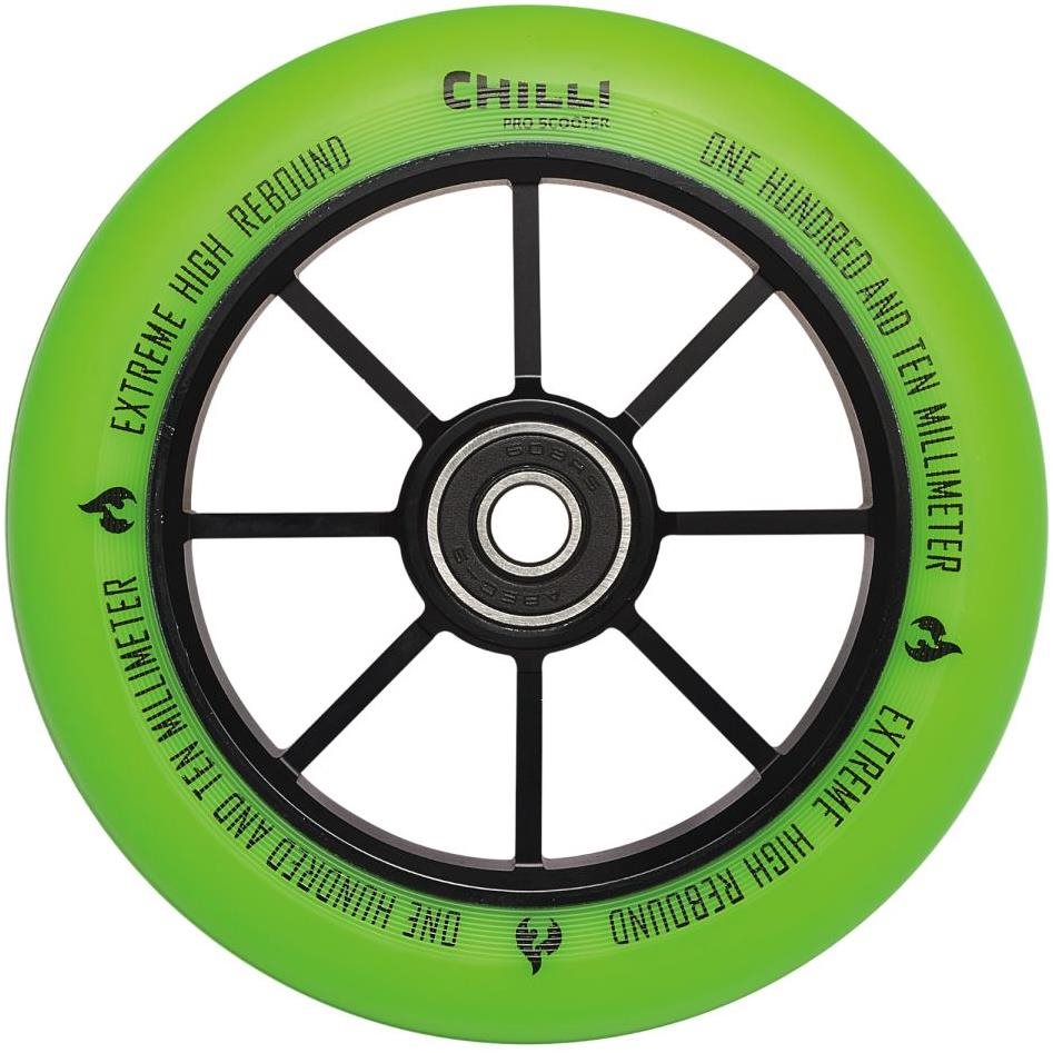 Chilli koliesko Base 110 mm zelené