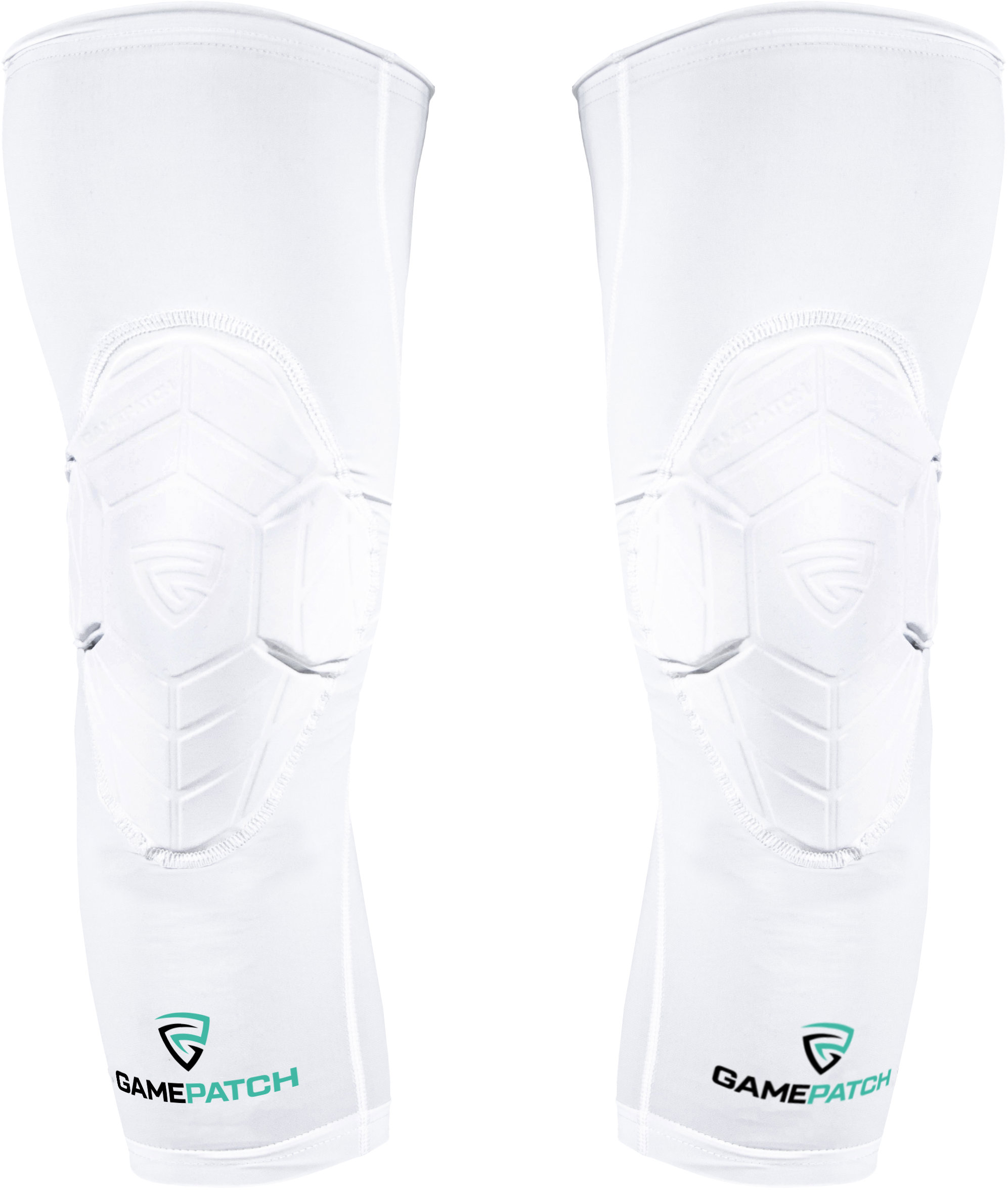 Gamepatch Padded Leg Sleeve White XL