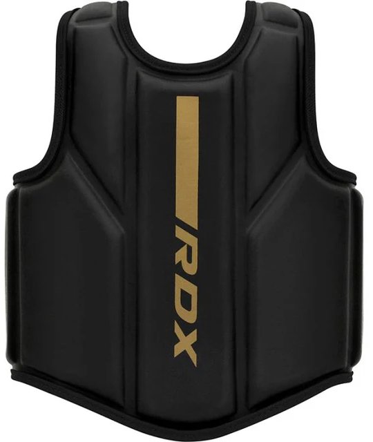 RDX Chránič hrudníku F6M Kara Coach MATTE GOLDEN PLUS, černo zlatý L / XL