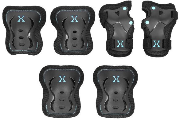 NILS Extreme H320 Souprava chráničů černo-modrá vel. XL