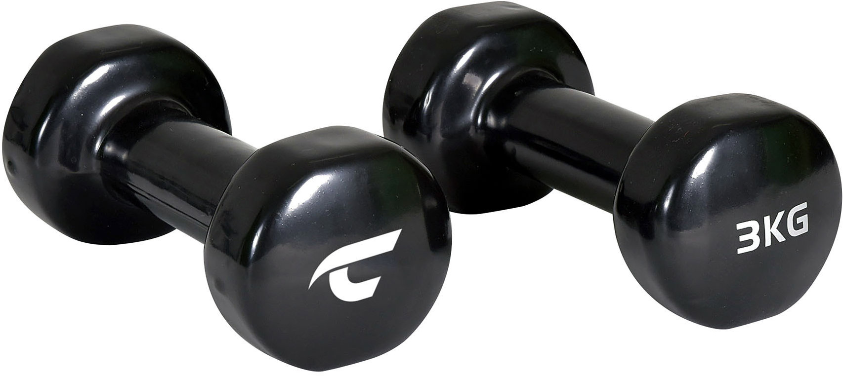 Christopeit Sport Vinyl dumbbells – Beauty Bells 2× 3 kg