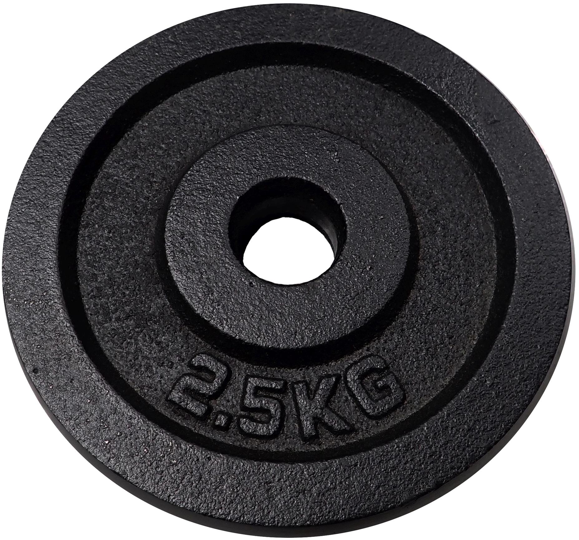 KUBIsport Kotúč liatina 2,5 kg – 25 mm
