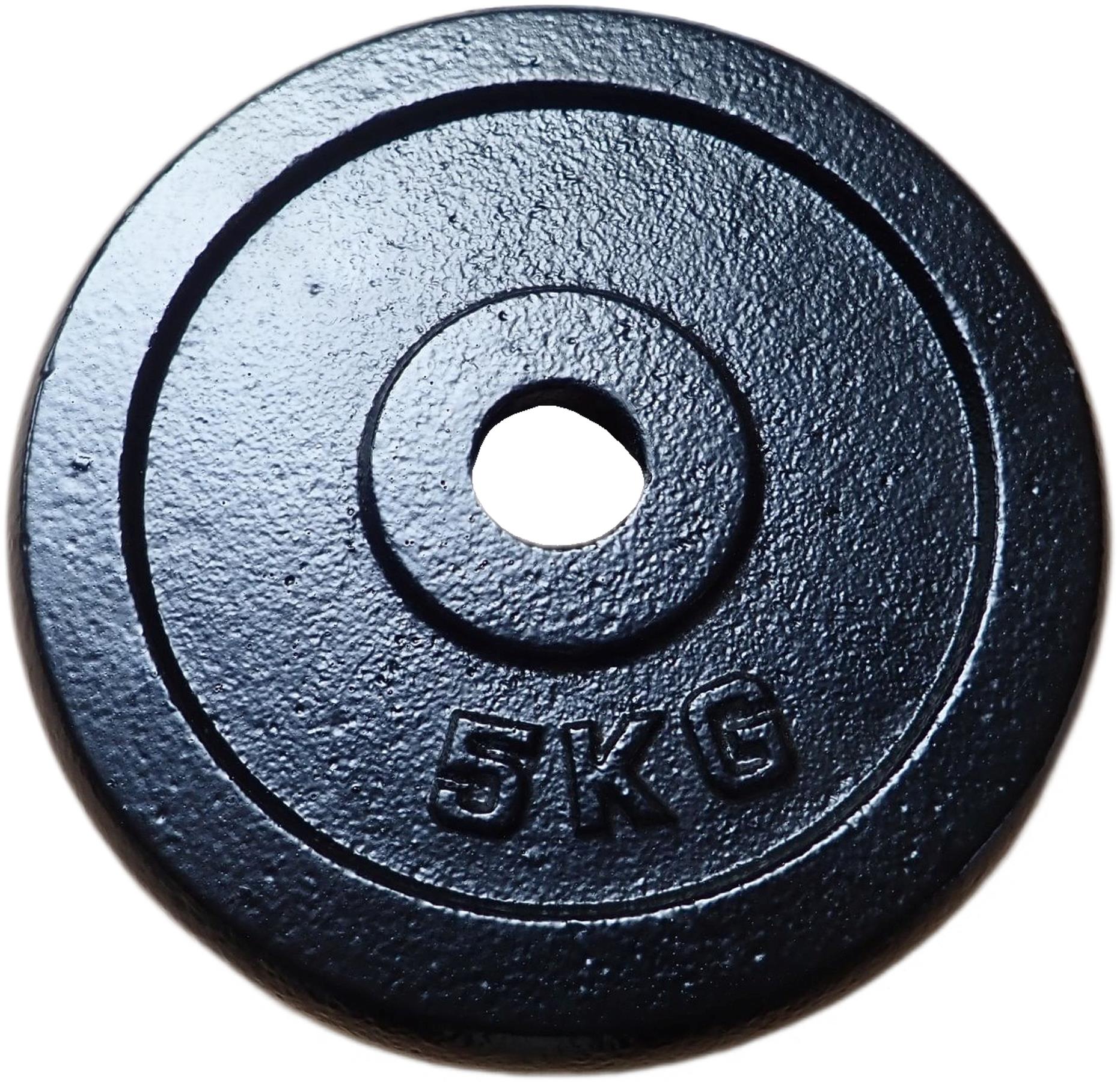 KUBIsport Kotúč liatina 5 kg – 25 mm