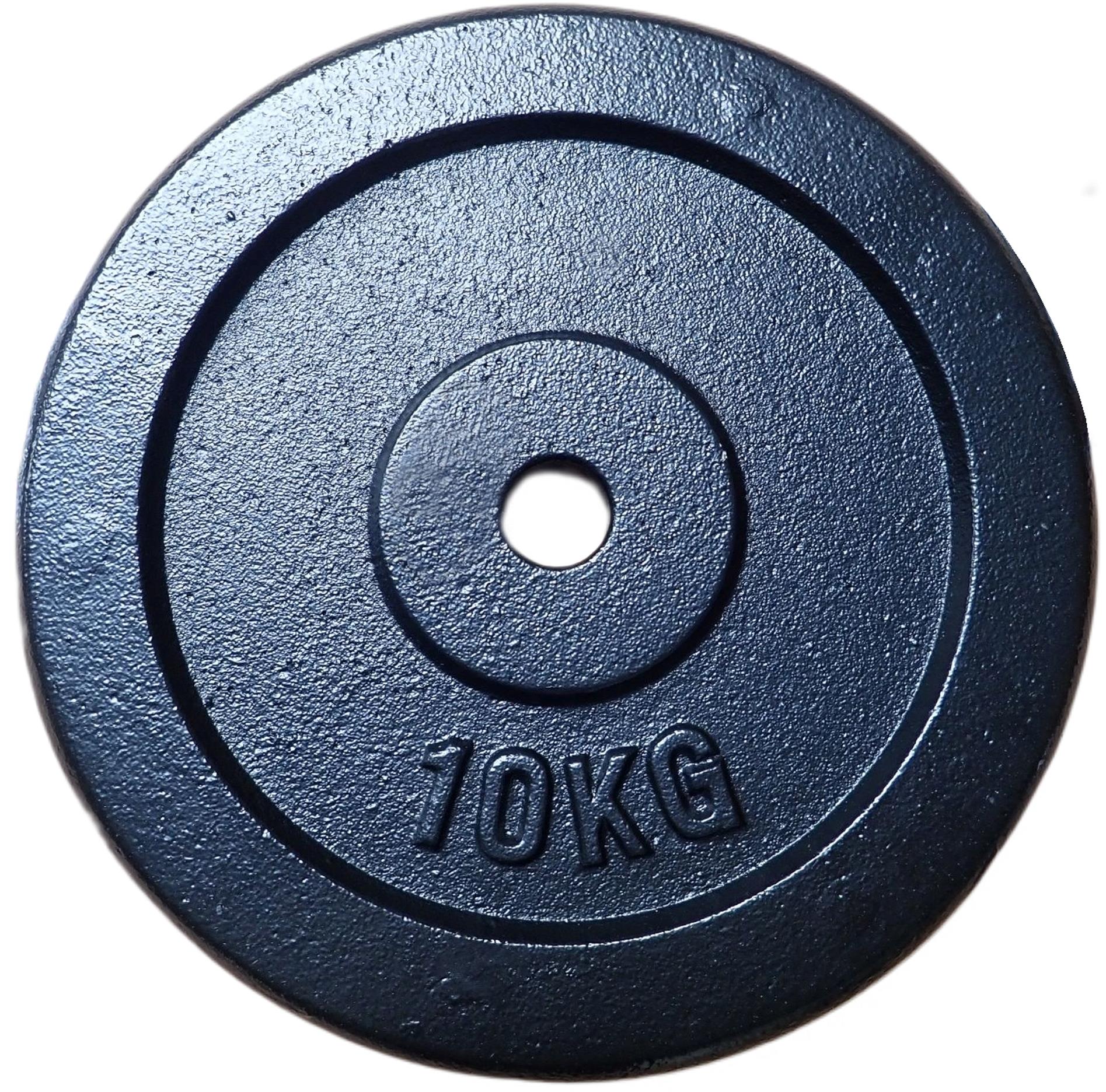 KUBIsport Kotúč liatina 10 kg – 25 mm