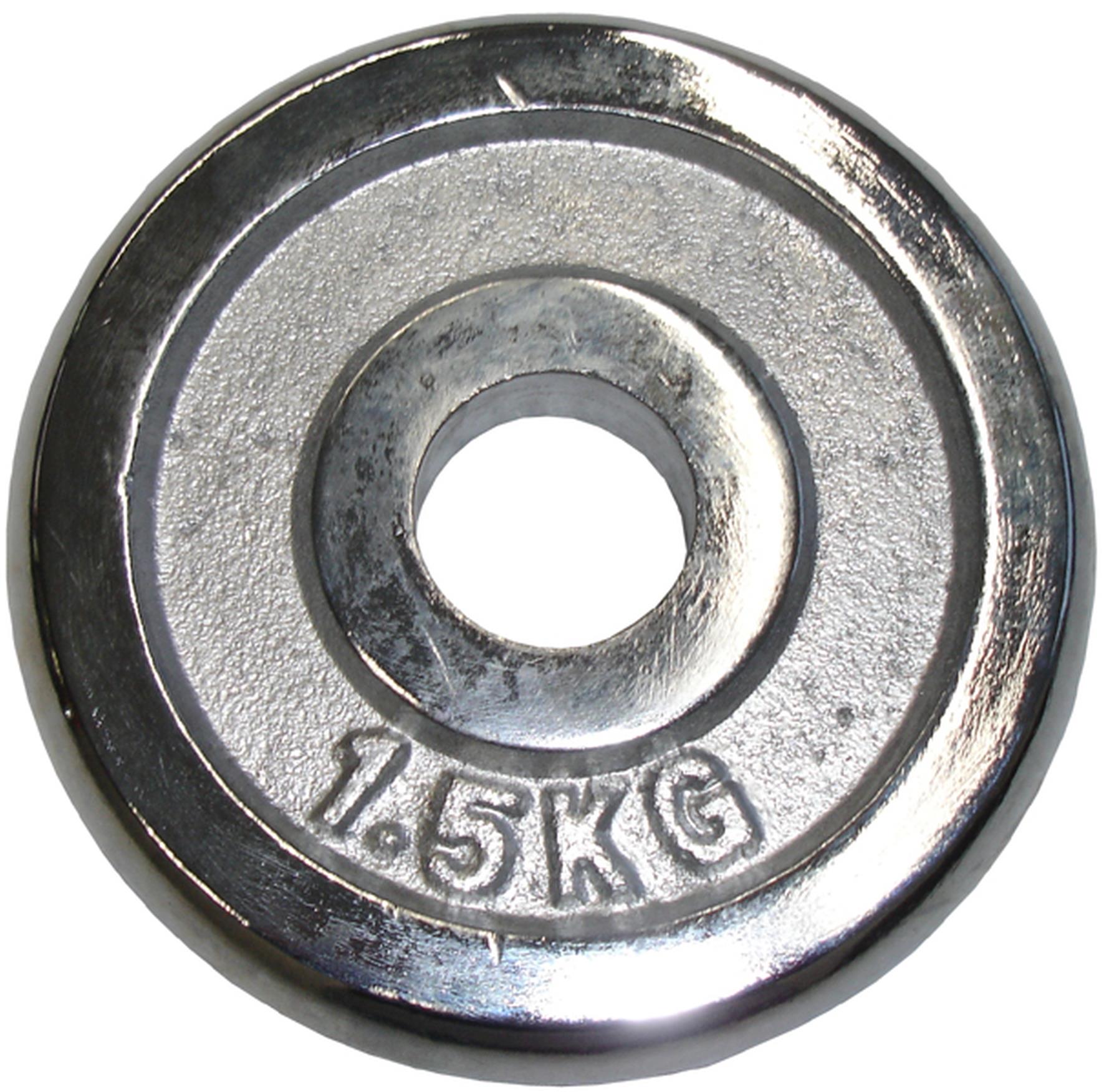KUBIsport Kotouč chrom 1,5 kg - 30 mm