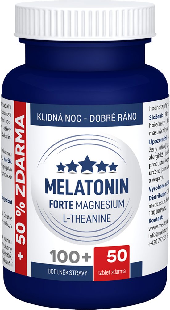 Clinical Melatonín Forte Magnesium L-Theanine 100 + 50 tabliet