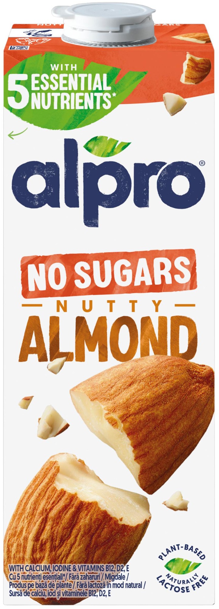 Alpro mandľový nápoj nesladený 1 l