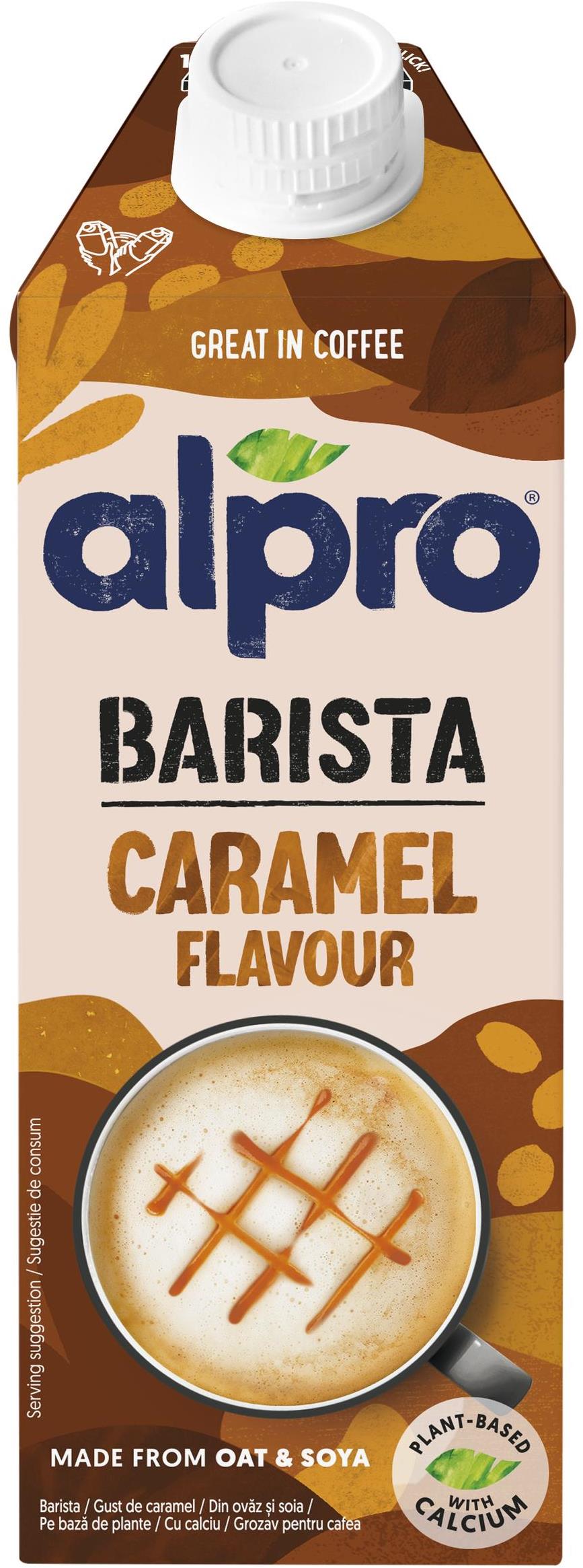 Alpro Barista Ovseno-sójový nápoj s karamelovou príchuťou 750 ml