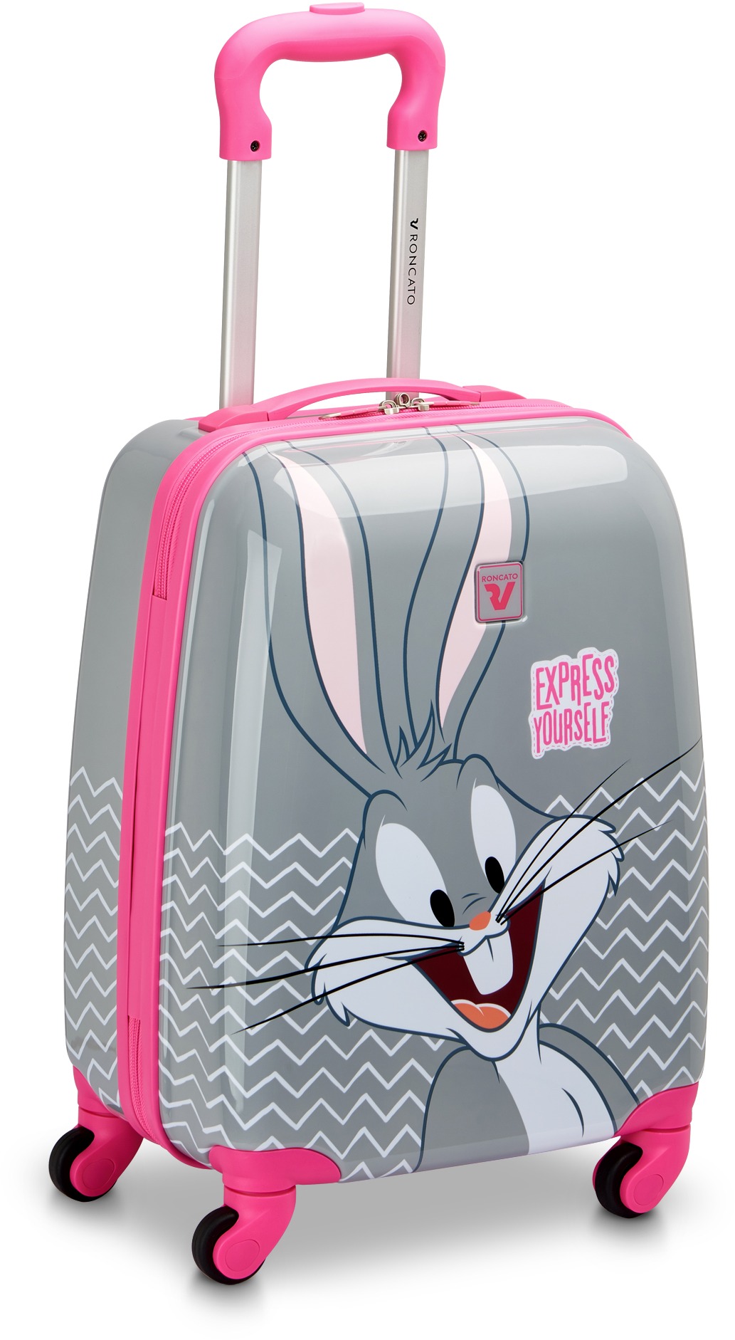 Roncato Babe Bugs Bunny sivý 44 × 31 × 22 cm