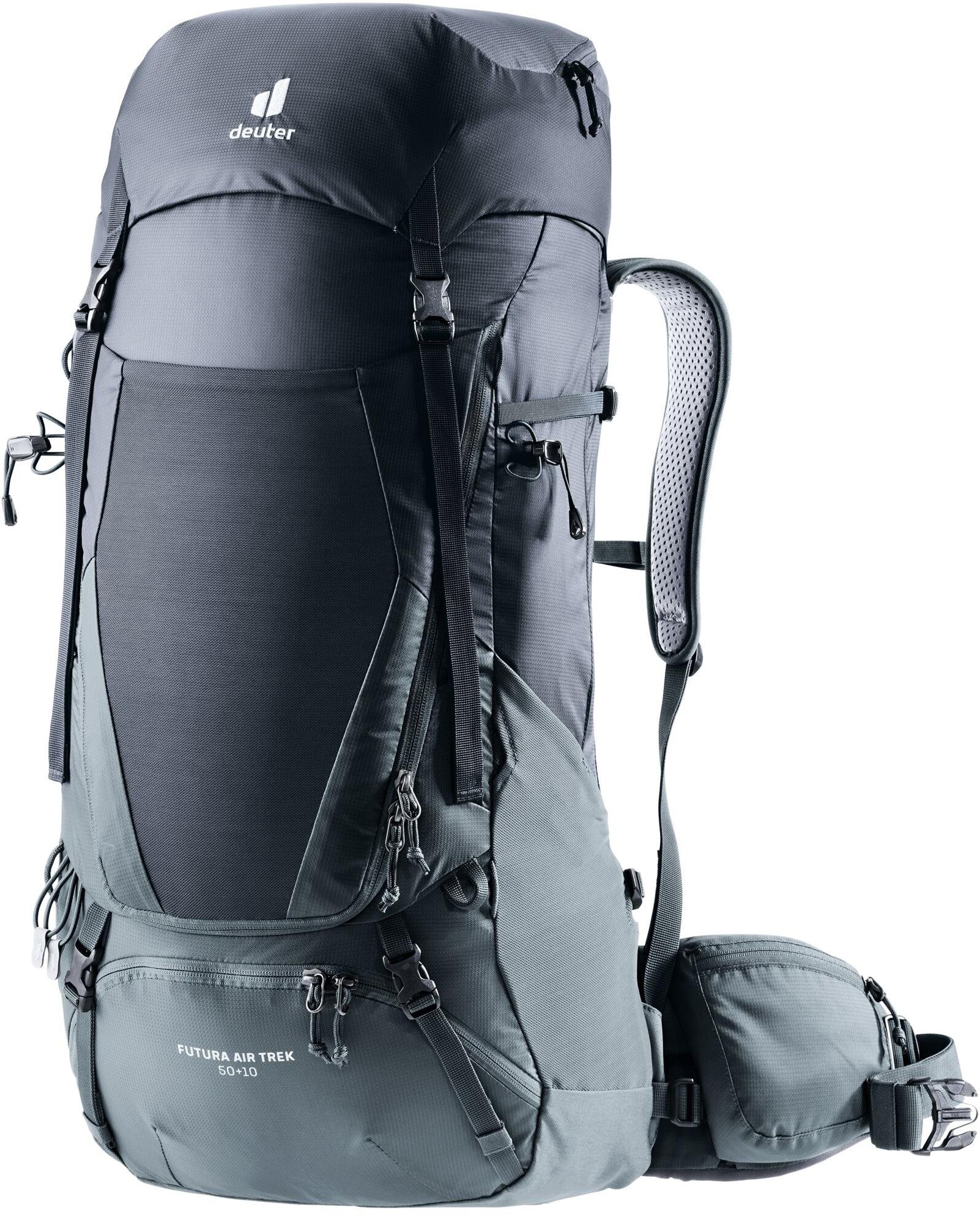 Deuter Futura Air Trek 50 + 10 čierny