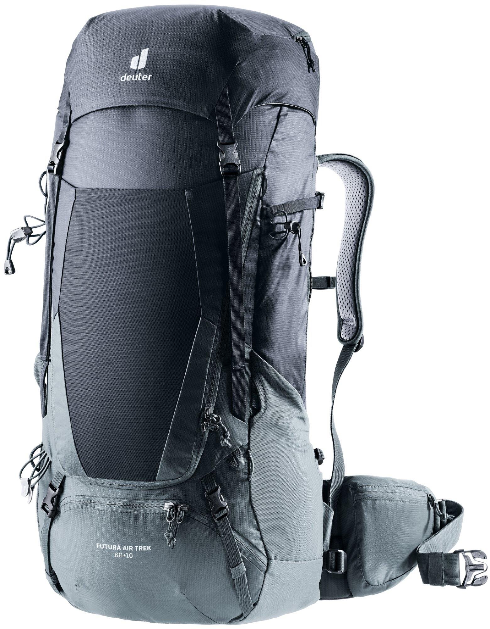 Deuter Futura Air Trek 60 + 10 čierny