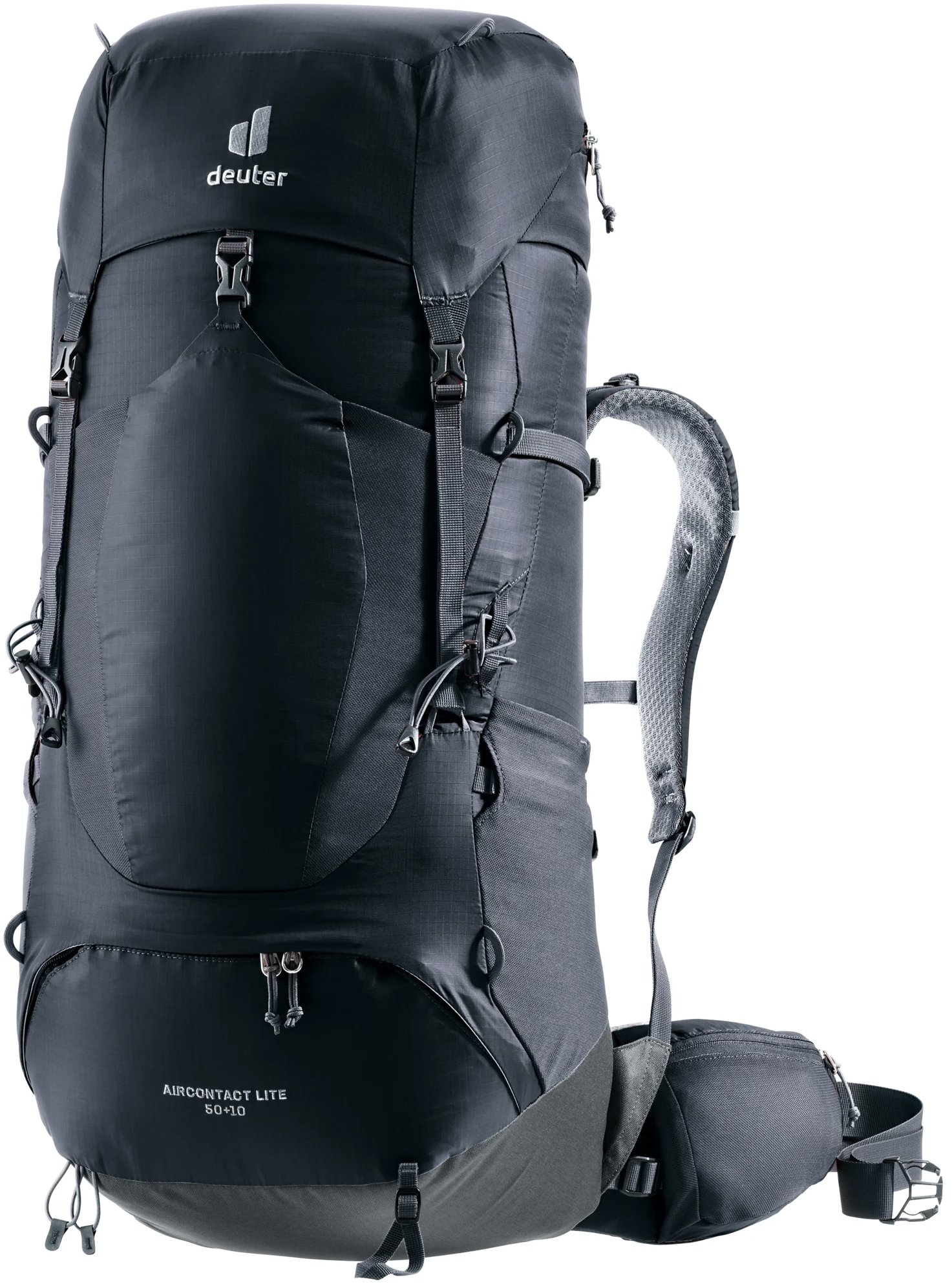 Deuter Aircontact Lite 50 + 10 čierny
