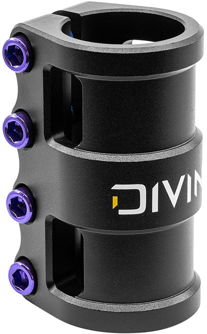 Divine Objímka SCS black/purple bolt M6 Alu