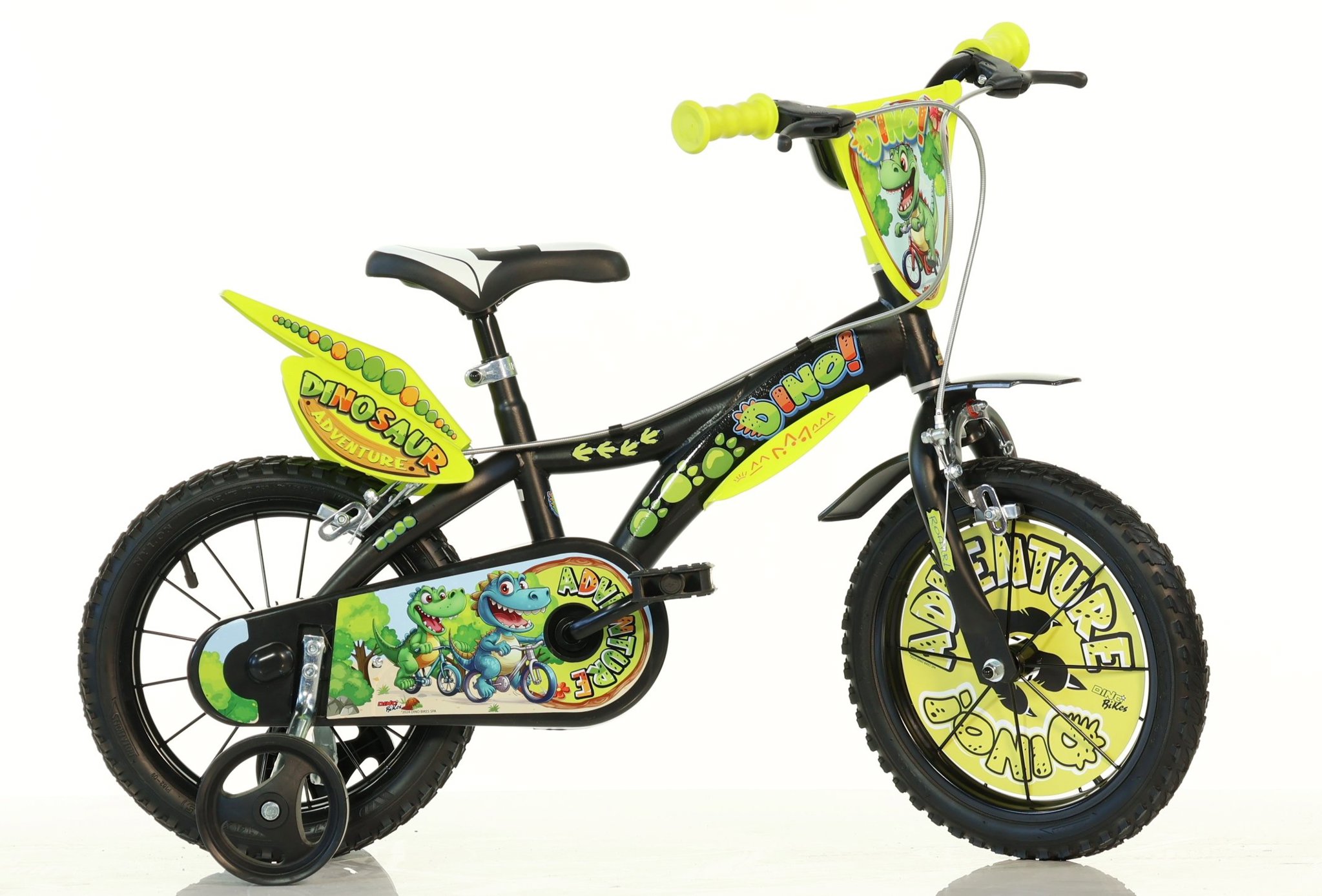Dino Bikes Dino Chlapecké kolo 16" Dinosaur Adventuri