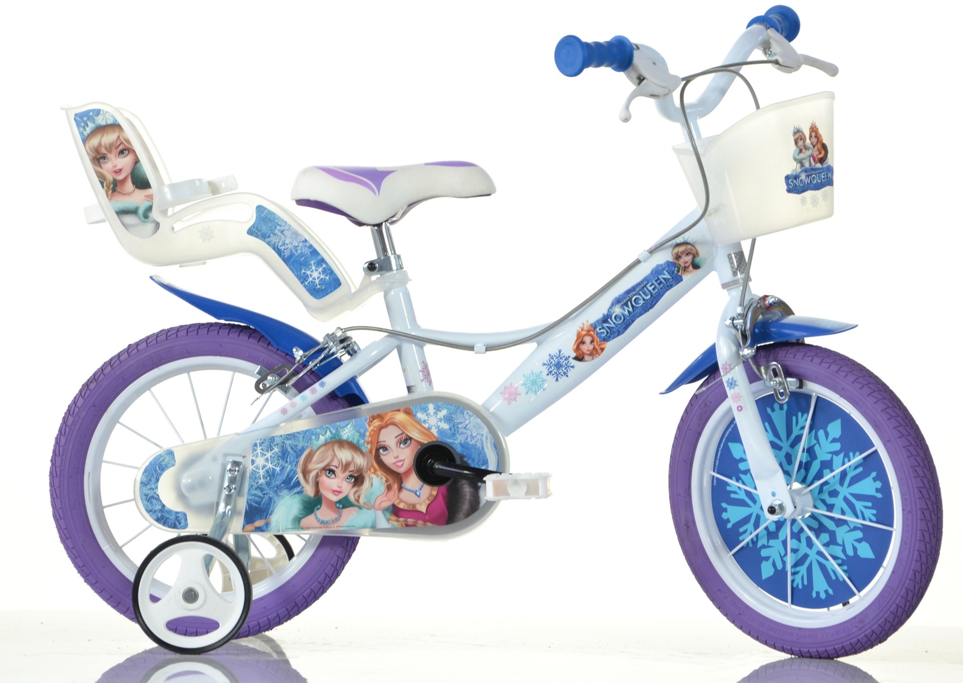 Dino Bikes Snow Queen 16"