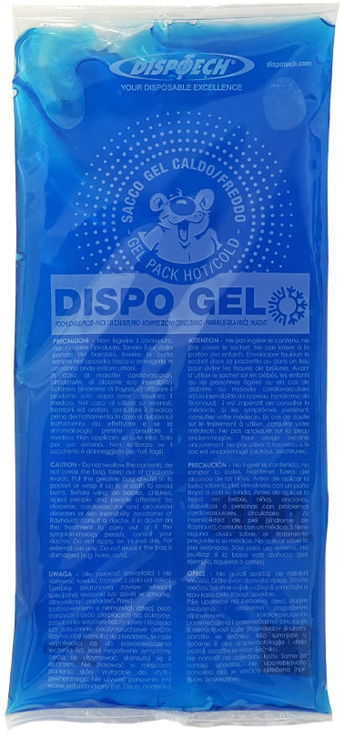DISPO Gel Gélové vrecúško horúce/studené 11 × 26 cm