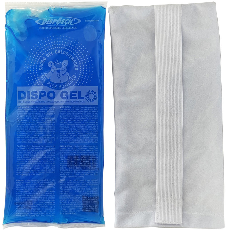 DISPO Gel Gélové vrecúško horúce/studené + samodržiaci obal 11 × 26 cm