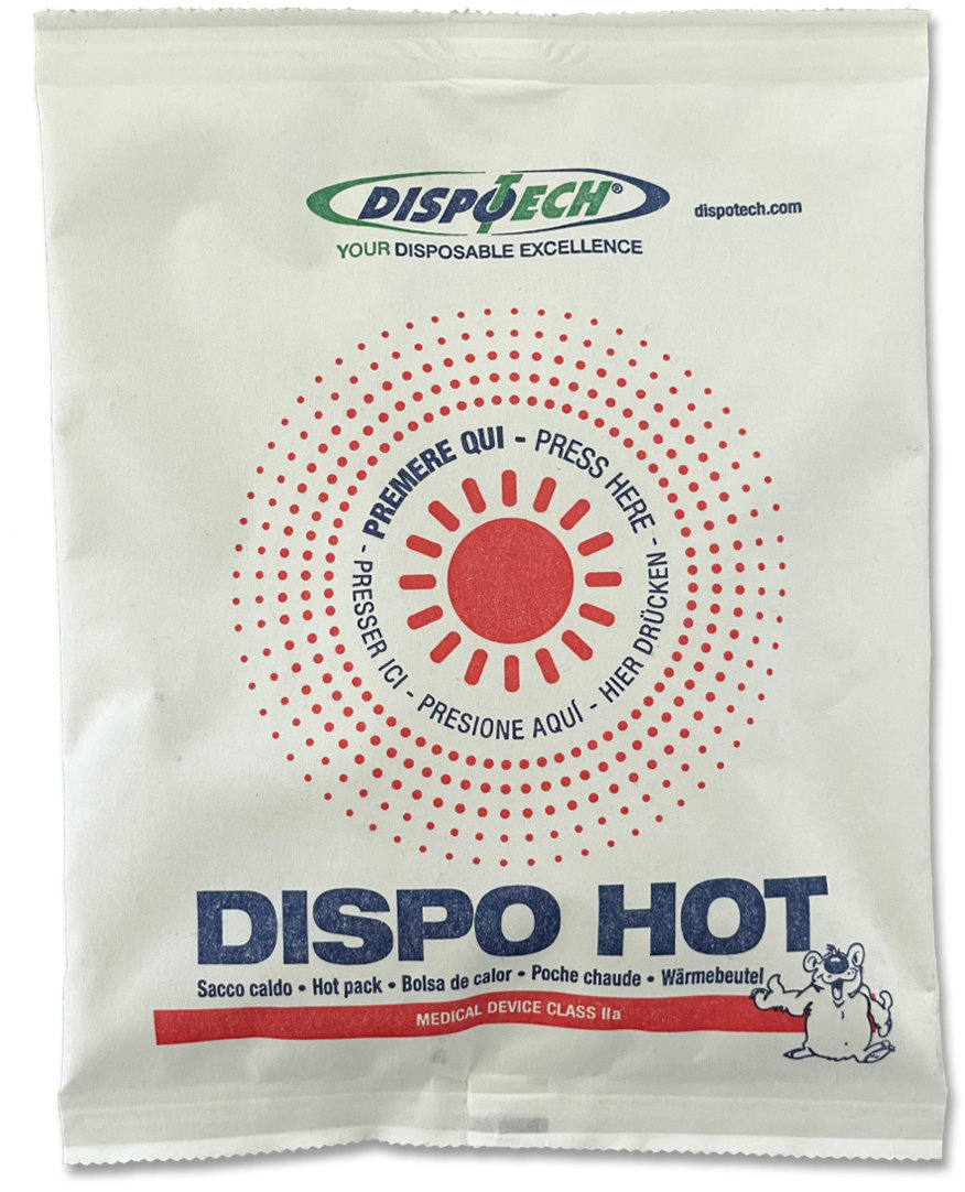 DISPO Hot jednorázový hřející sáček 14 × 18 cm