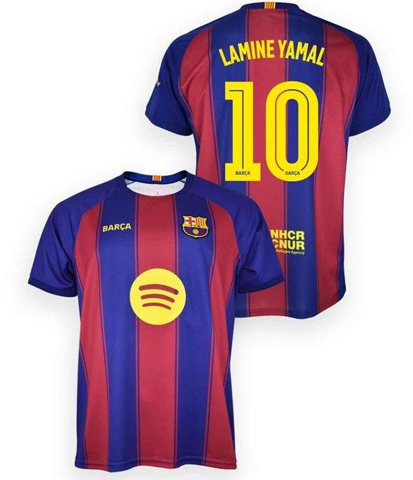 Rogers SRL Replika dresu BARCELONA FC 25/26 Home Yamal XXL