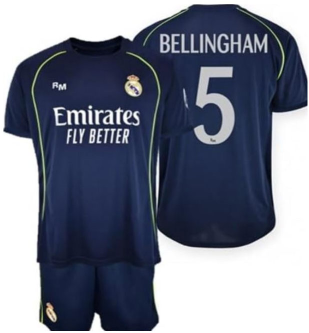 Rogers SRL Detská súprava replika REAL MADRID 25/26 Away Bellingham 152