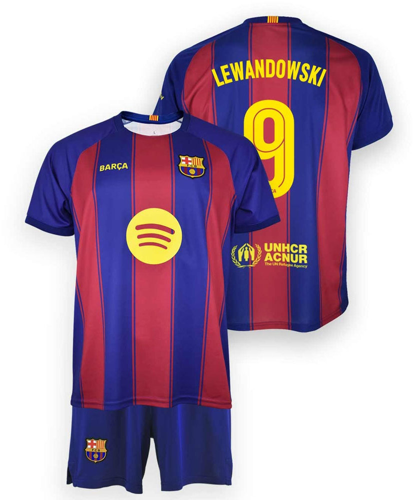 Rogers SRL Detská súprava replika BARCELONA FC 25/26 Home Lewandowski 164