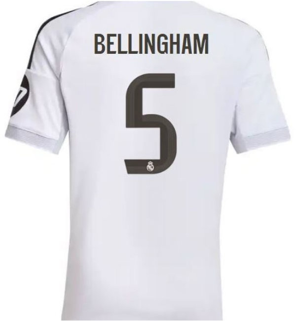 Rogers SRL Replika dres REAL MADRID 25/26 Home Bellingham XXL