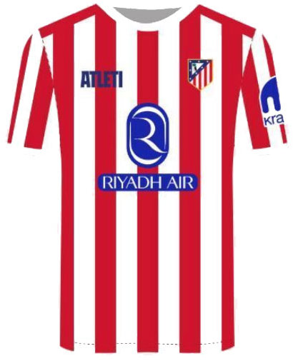 Rogers SRL Replika dresu ATLETICO MADRID 25/26 Home S