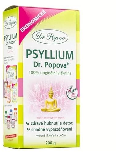 Dr. Popov Psyllium vláknina 200 g