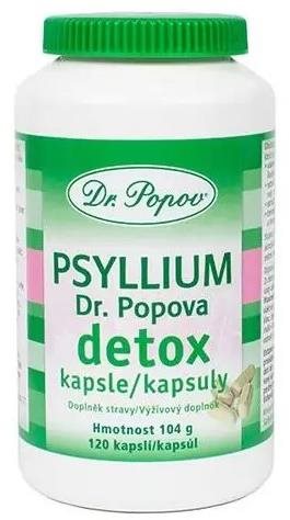 Dr. Popov Psyllium DETOX kapsuly 120 ks