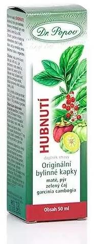 Dr.Popov Chudnutie, originálne bylinné kvapky 50 ml