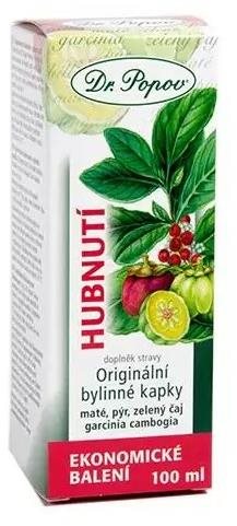 Dr.Popov Chudnutie, originálne bylinné kvapky 100 ml