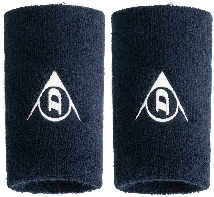 Dunlop Wristband long 12 cm tmavo modré