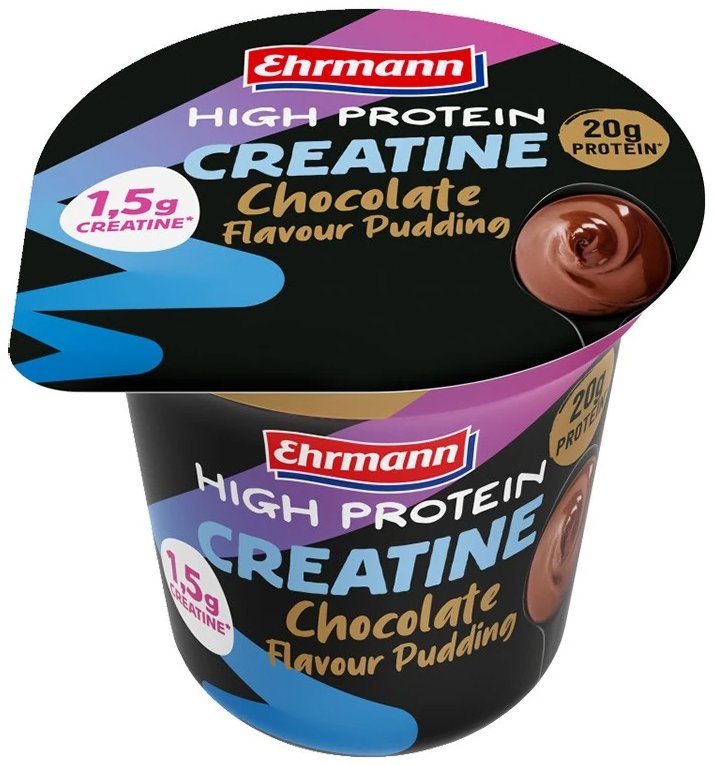 Ehrmann High Protein Creatine Pudding Chocolate Flavour 230 g