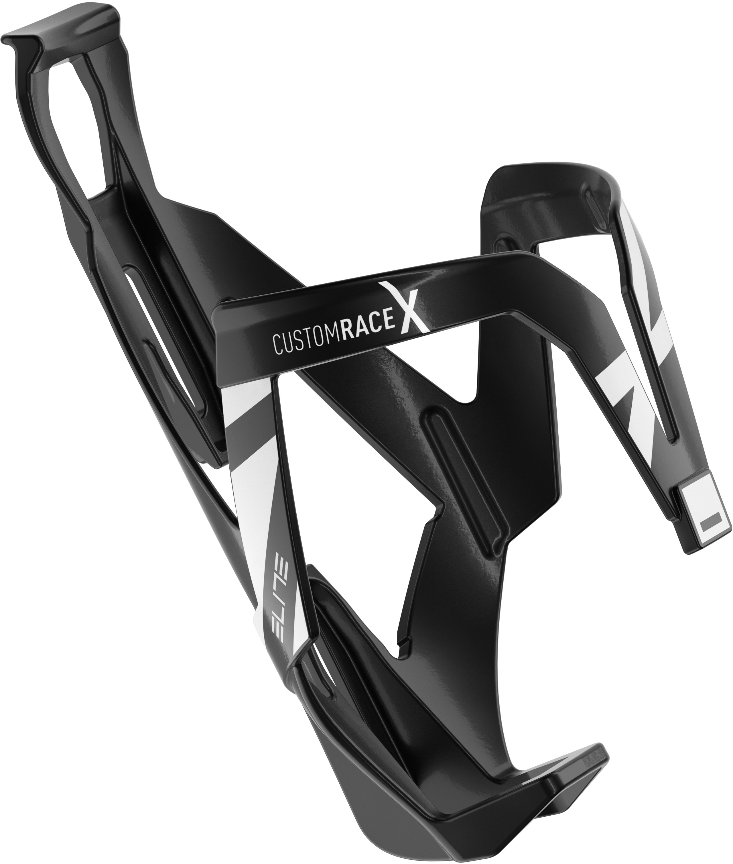 Elite Custom Race X, lesk, čierny/biely