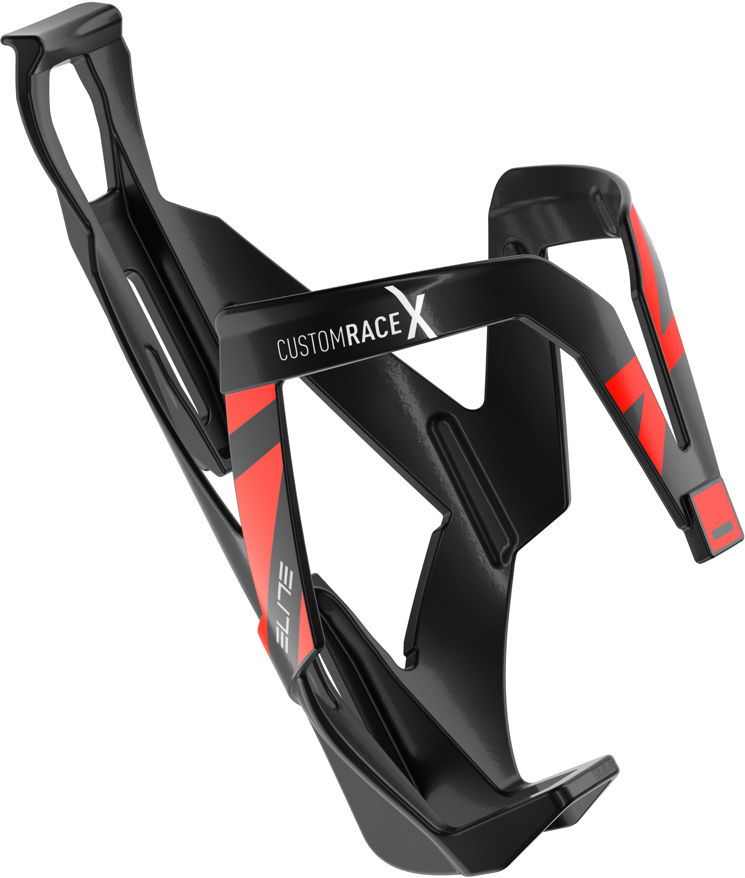 Elite Custom Race X, lesk, čierny/červený