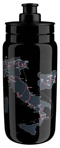 Elite Fly Team Giro d'Italia, black map, 550 ml
