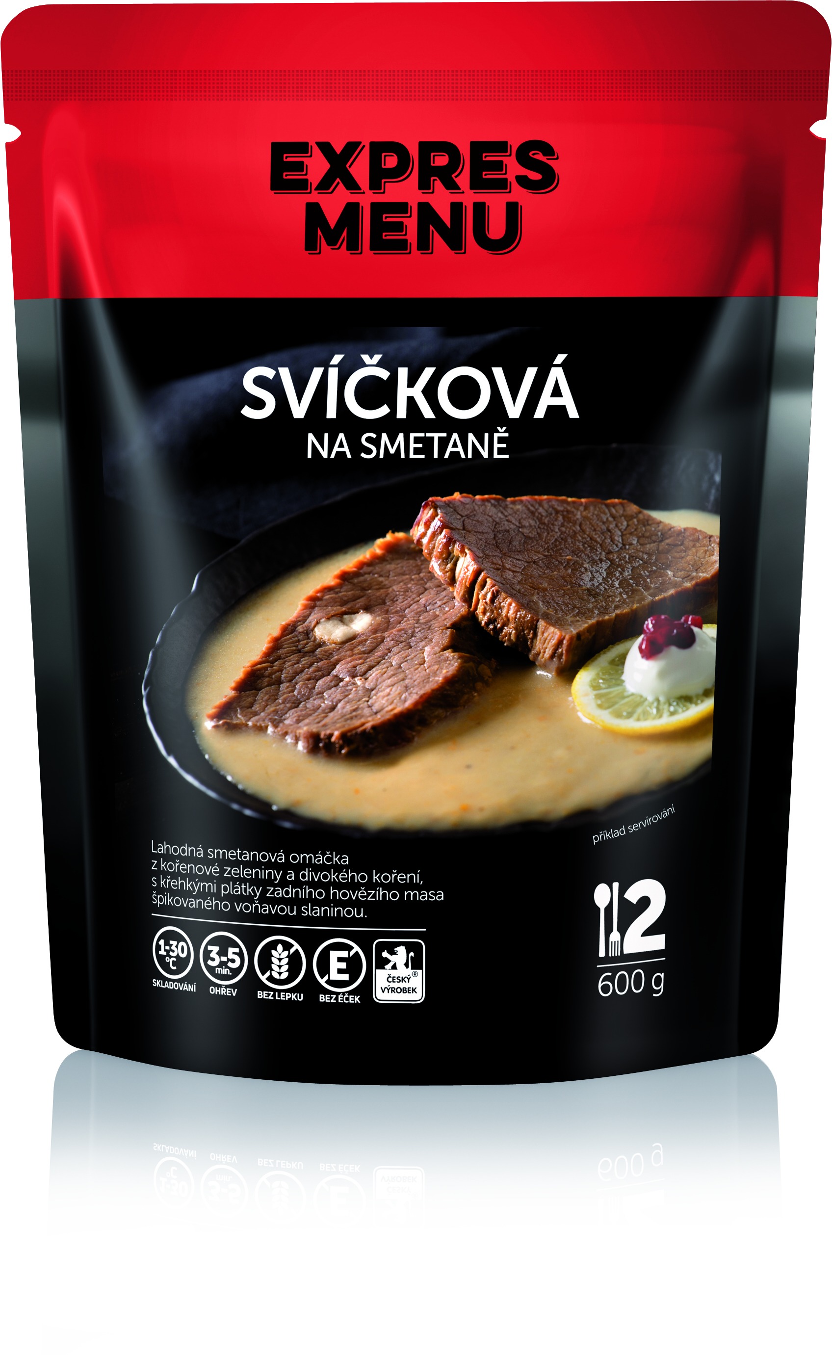 Expres Menu Sviečková na smotane 600 g
