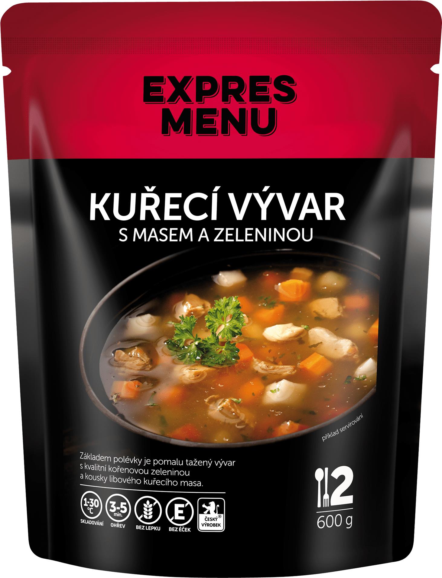 Expres Menu Kurací vývar so zeleninou 600 g